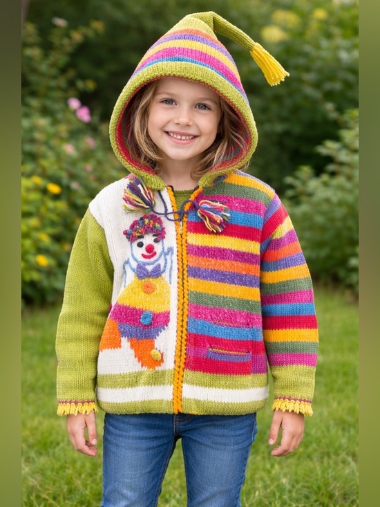 Native Other - Native Multicolor Wool Cotton Blend Sweater